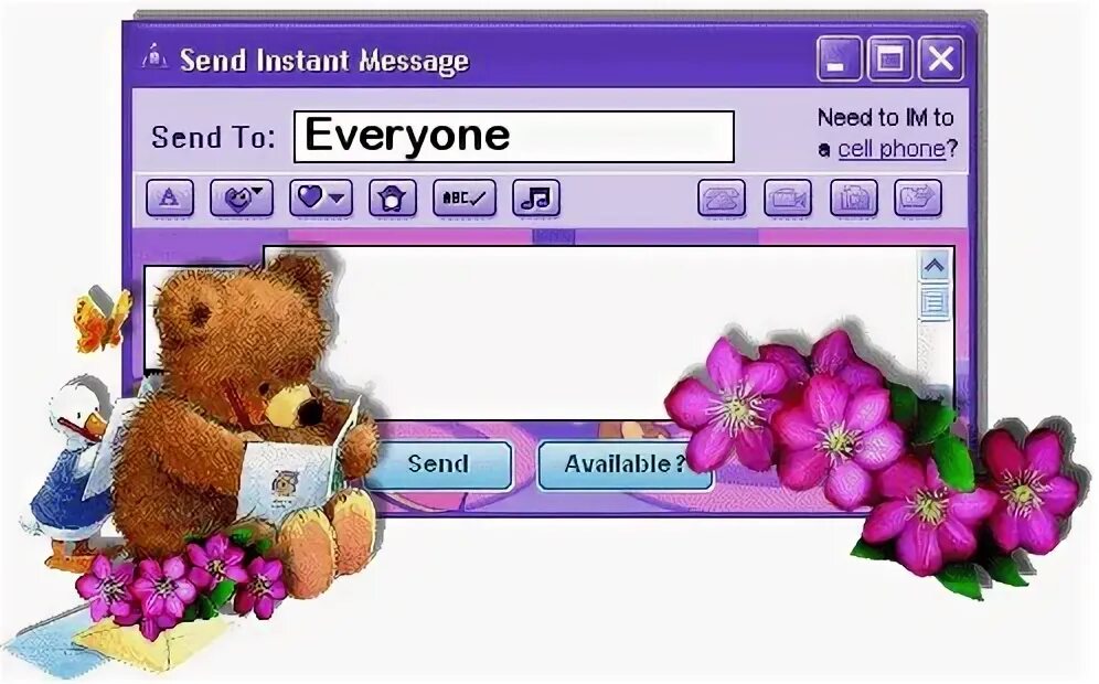 Send instant messages