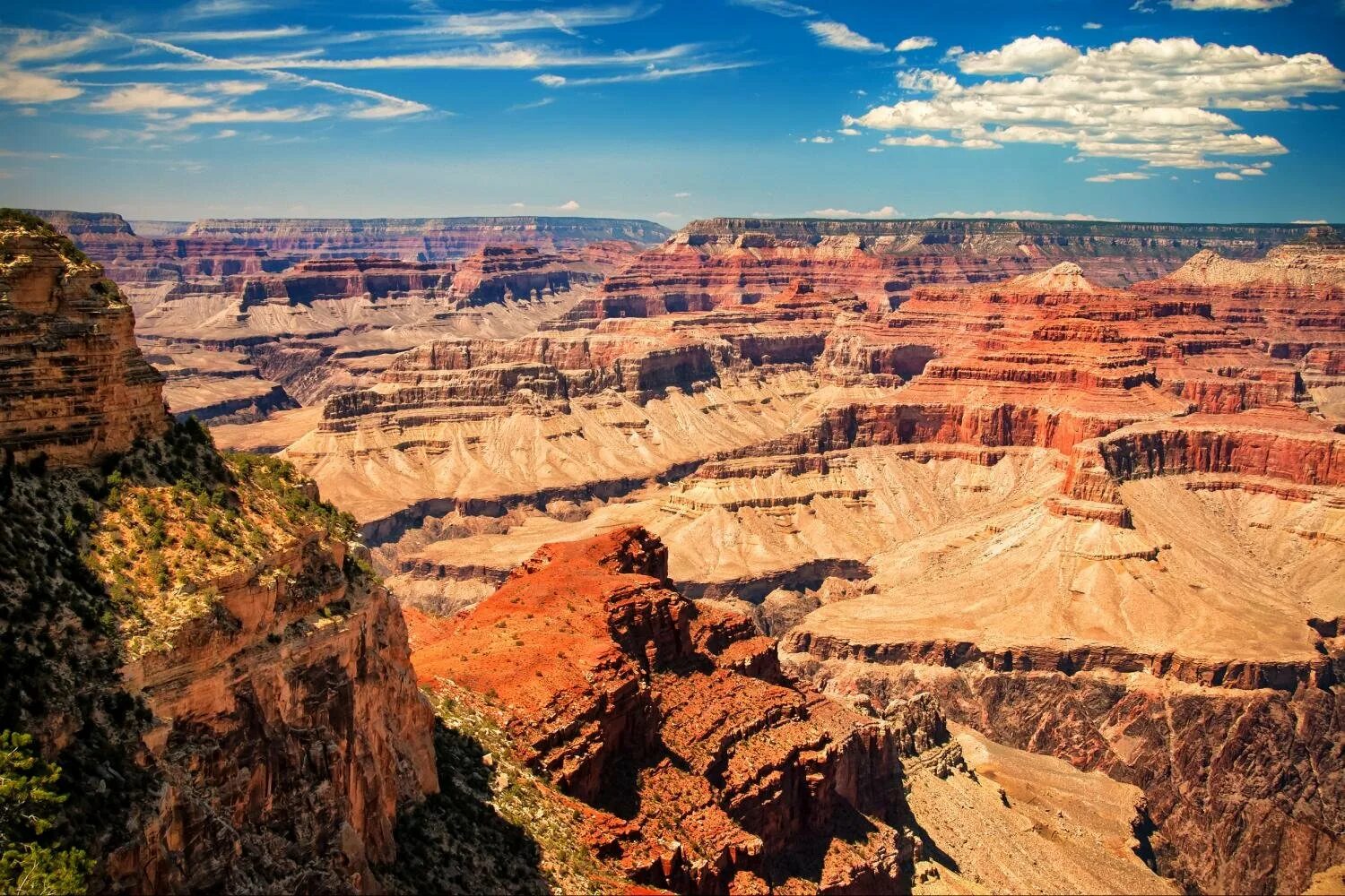 Национальный парк Гранд-каньон, Аризона. Гранд каньон Аризона США. Grand-Canyon - Гранд-каньон (большой каньон). Гранд каньон и река Колорадо. Фотография каньона