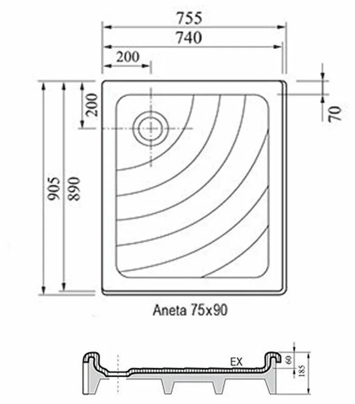 Душевой поддон Ravak Aneta 75x90 ex. Поддон Ravak 90x90. Экран для поддона Ravak Aneta. Душевой поддон Aquanet pleasure.