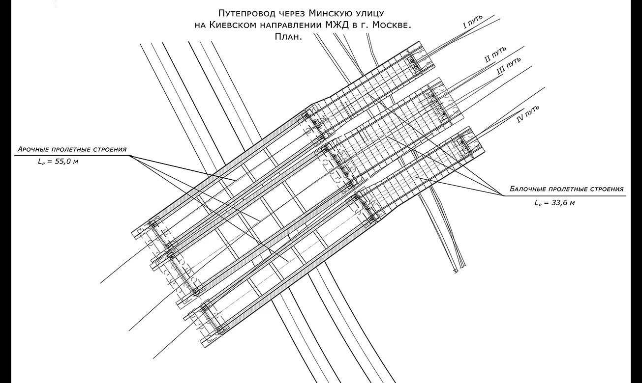 Схема эстакады