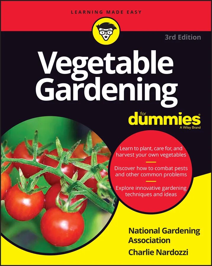 Urban Gardening for Dummies. Dummy Nation. Vegetables book