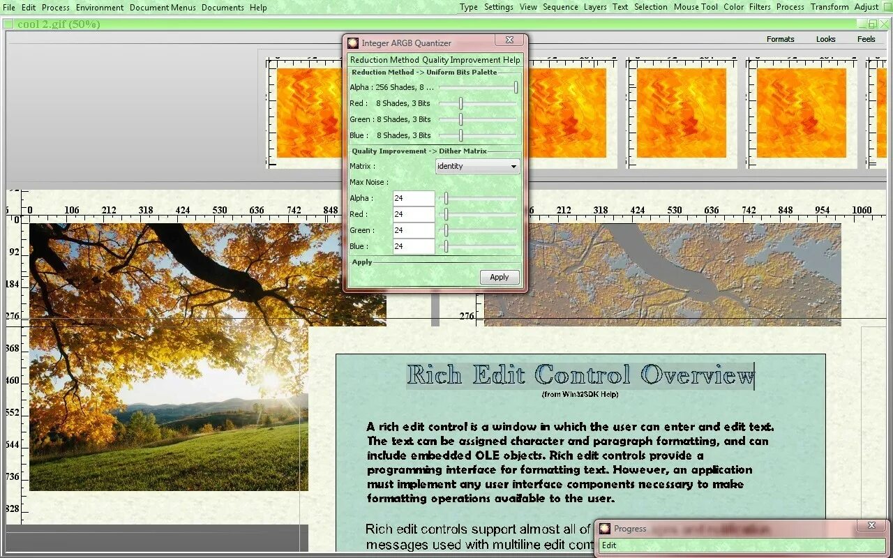 Rich editor