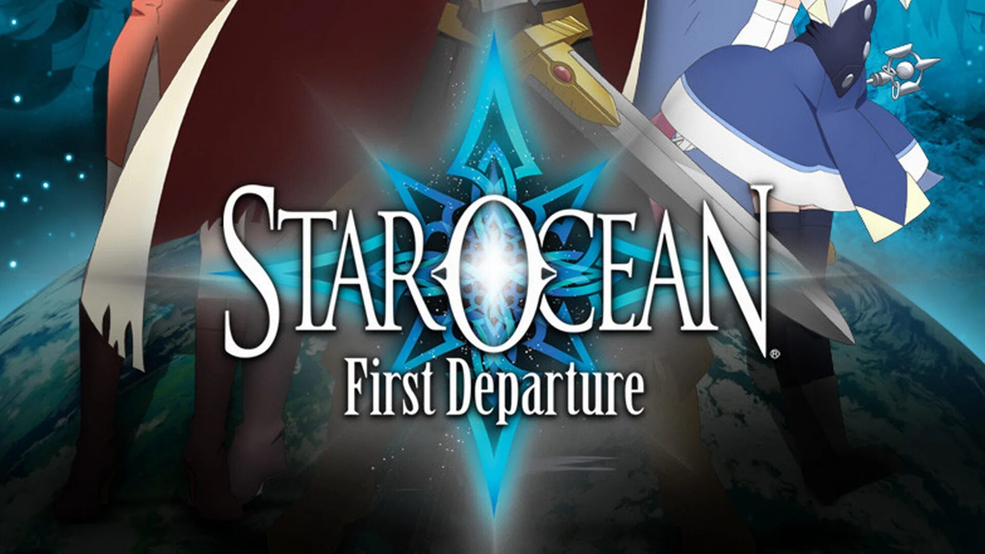 First ocean. Star Ocean first departure. Star Ocean logo. Star Ocean - first departure PSP background. Star Ocean Wallpaper.