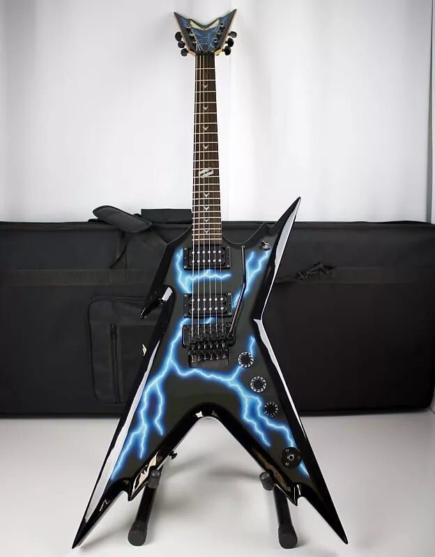 Гитара молния. Гитара dimebag darrell. электрогитара dean damebag darrely. электрогитара dean razorback dimebag. электрогитара dean dimebag darrell.