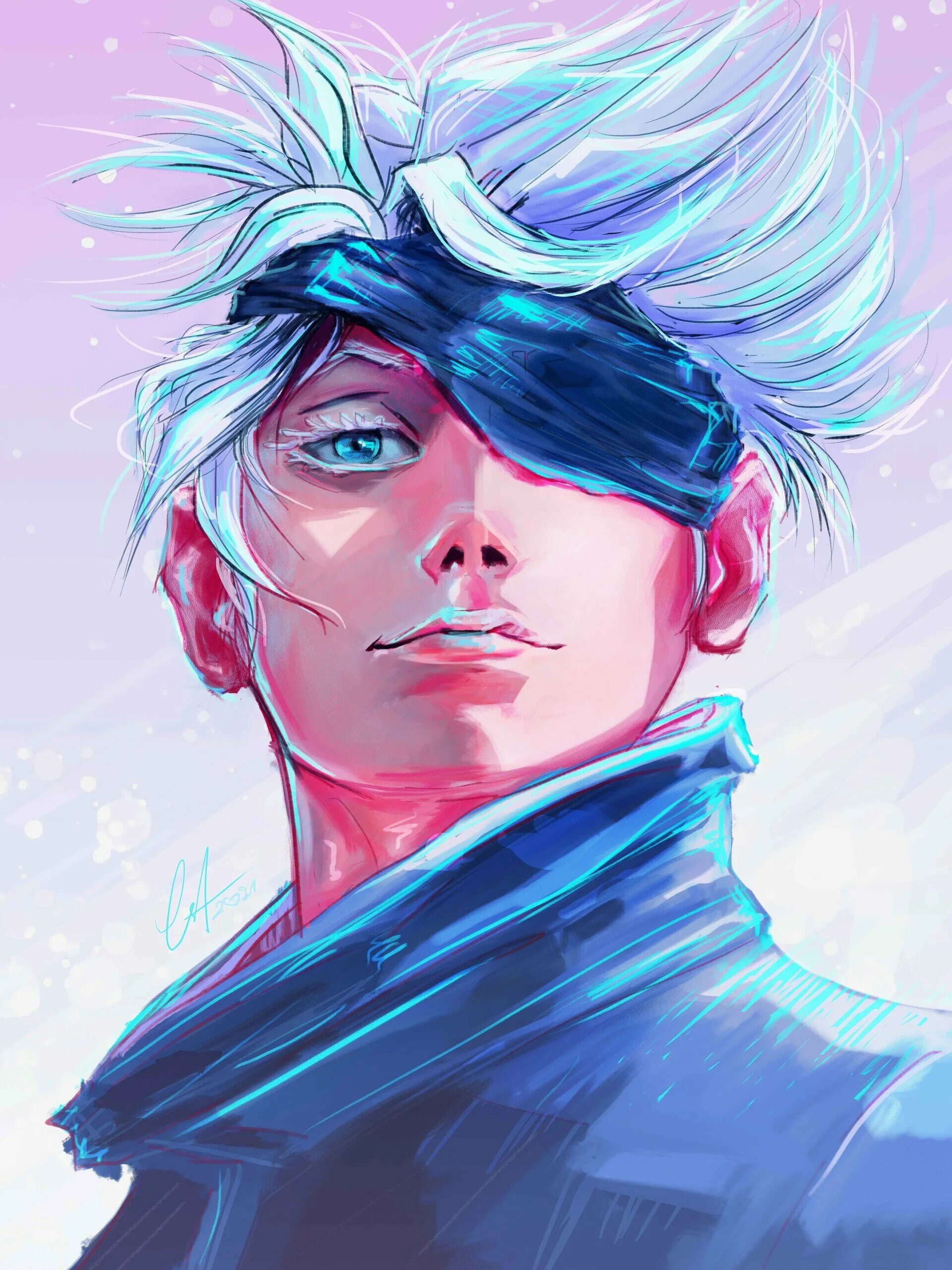 Годжо фан. Годжо сатору фанарт. годжо сатору арт. годжо скайволкер. gojo satoru fanart.