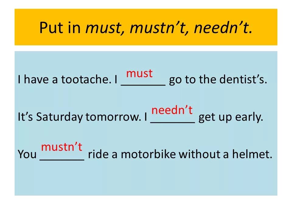 Модальный глагол must mustn't. Предложения с must и have to. Needn't mustn't разница. Модальный глагол needn't. Have to need to разница