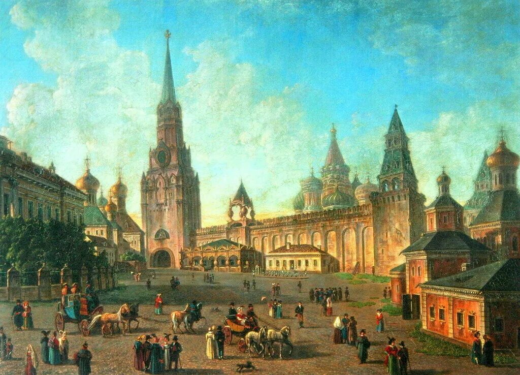 Каким был первый московский кремль. Фёдор Яковлевич Алексеев Кремль.