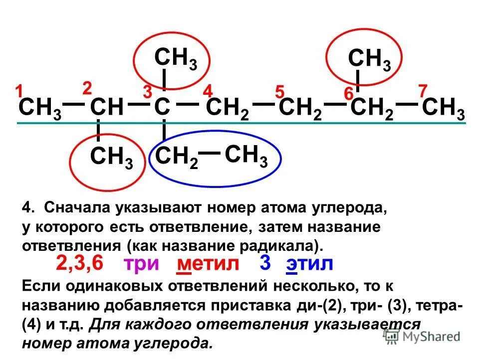 10 атомов углерода формула. Ch2-ch2-ch3 название радикала. Строение углерода радикала. Ch3-Ch-ch2-ch3 название радикала. Номер атома углерода.