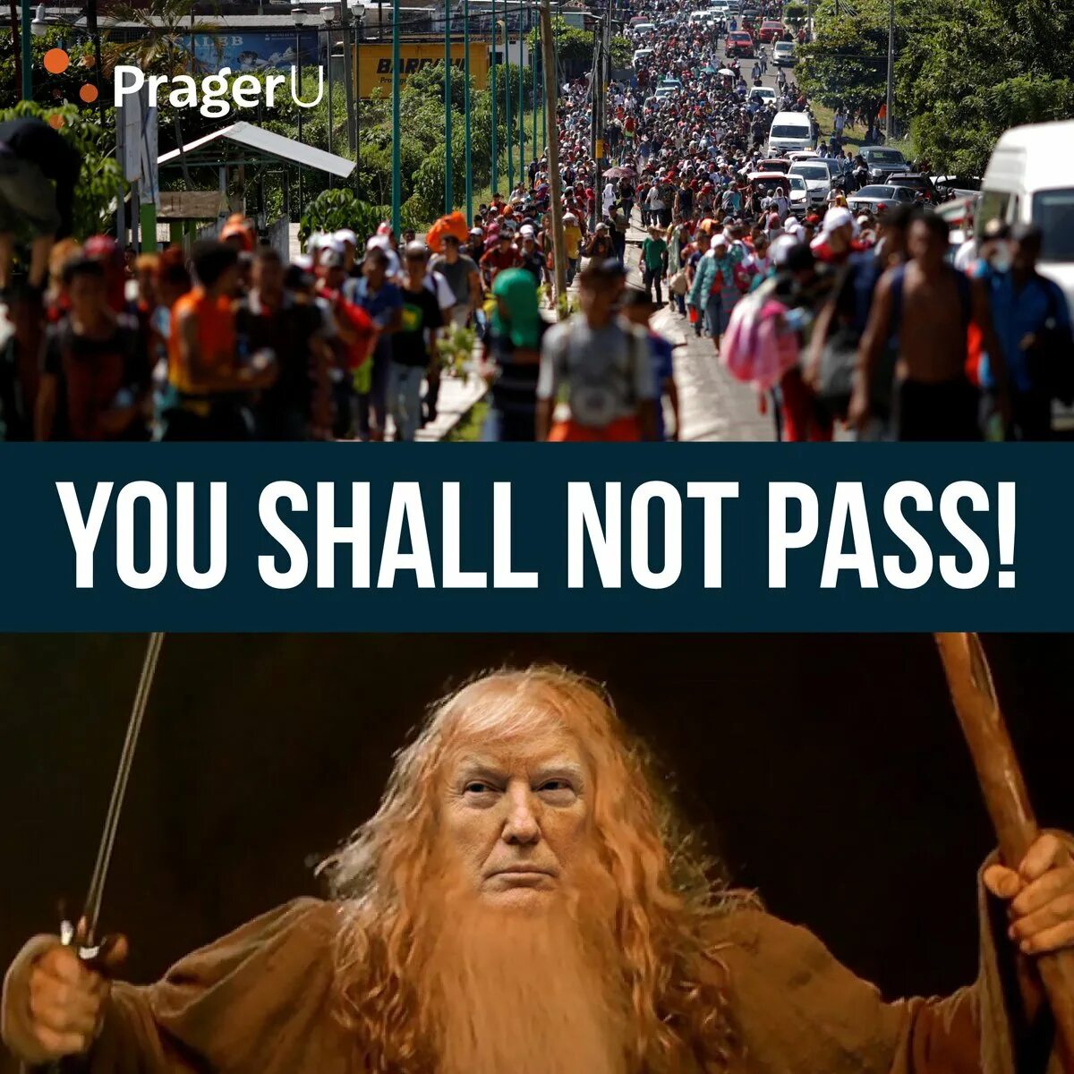 Did not pass. You shall not pass. you shall not pass мем. not pass мем. should not.