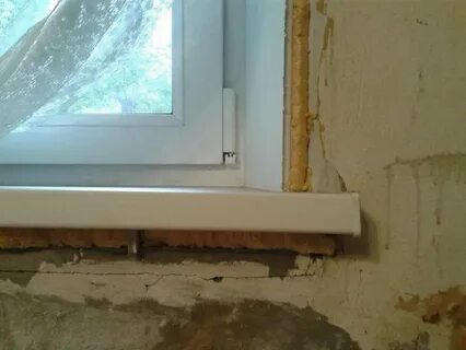 Установка подоконника и откосов на пластиковые окна