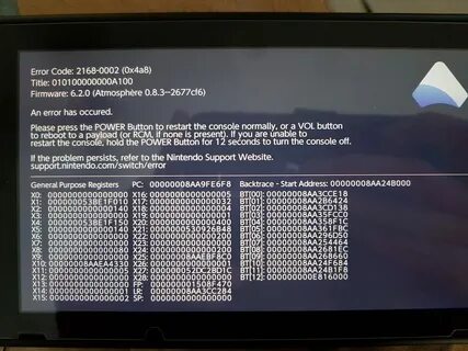 Switch error