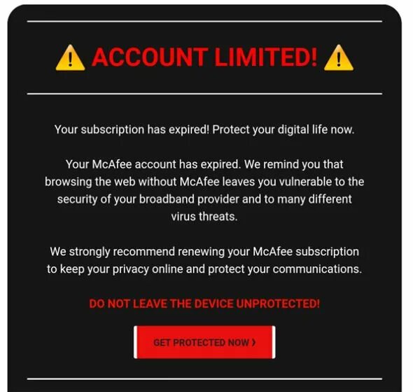 Warning delete. Warning delete