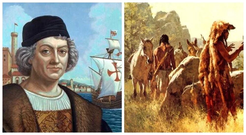Первый европеец посетивший карибские острова южную америку. Кристофор Колумб Америка.