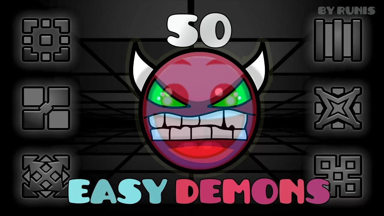 Easy demon. Geometry dash демон уровень. изи демоны geometry dash. изи демон изи демон. геометрии даш easy demon.