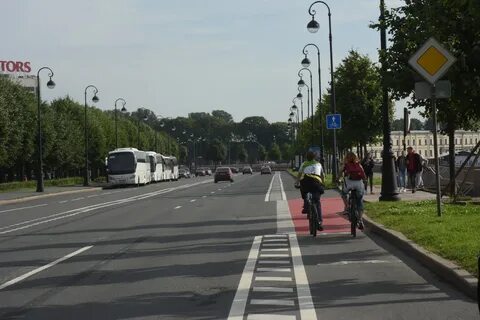 Велодорожки спб