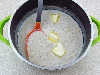 Горячей кашей