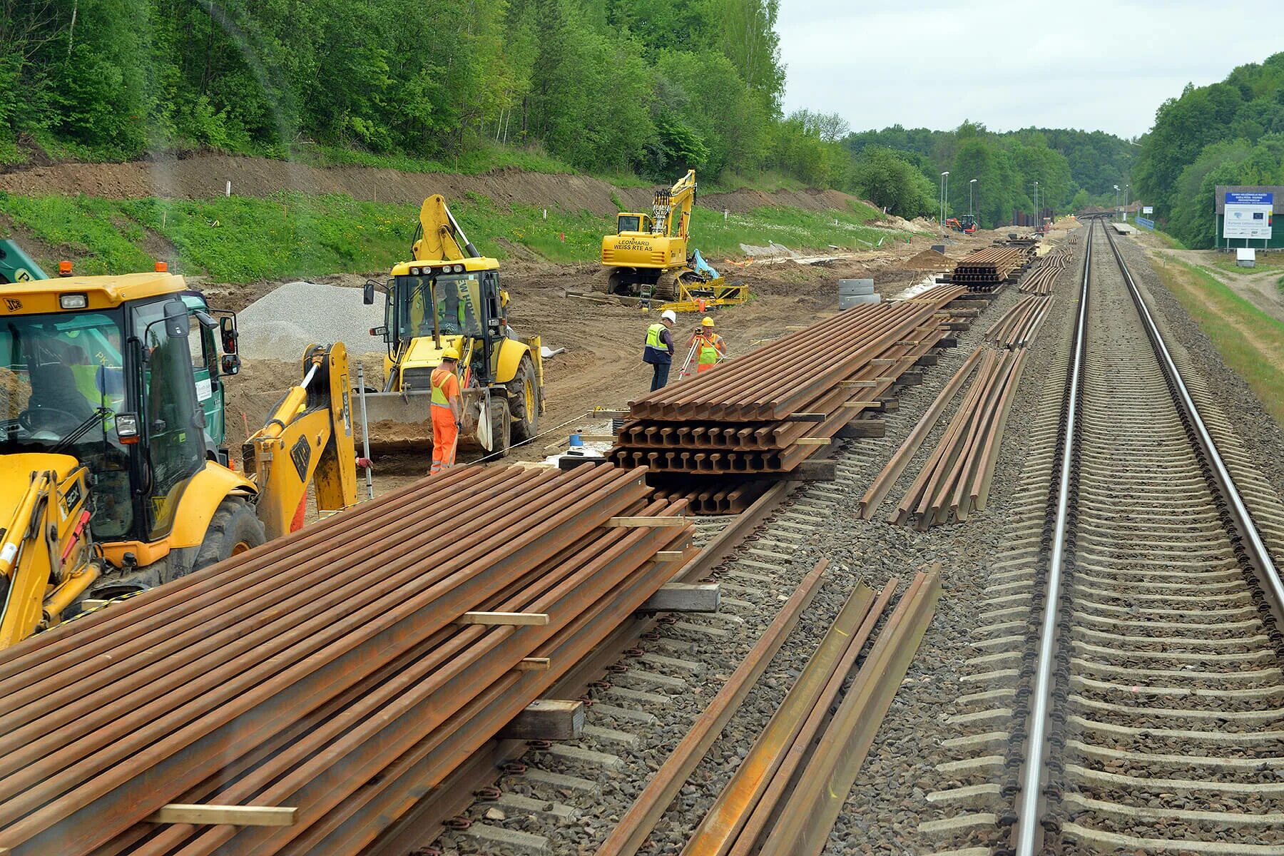 Рейл Балтика железная дорога. Проект Rail Baltica. Строители железнодорожной магистрали Rail Baltica. Rail Baltica 2023.