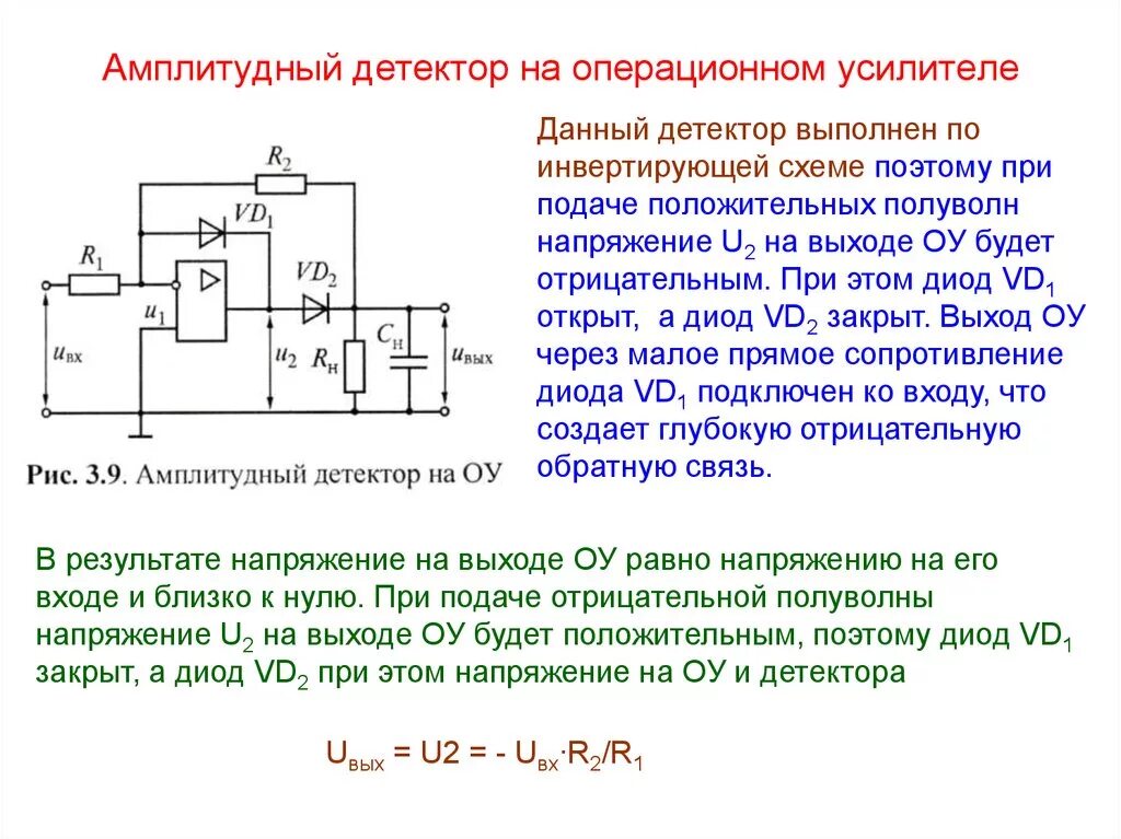 Детектор усилитель. Пиковый детектор на базе операционного усилителя. Схема диодного амплитудного детектора. Ам детектор на операционном усилителе. Амплитудный детектор на операционном усилителе.