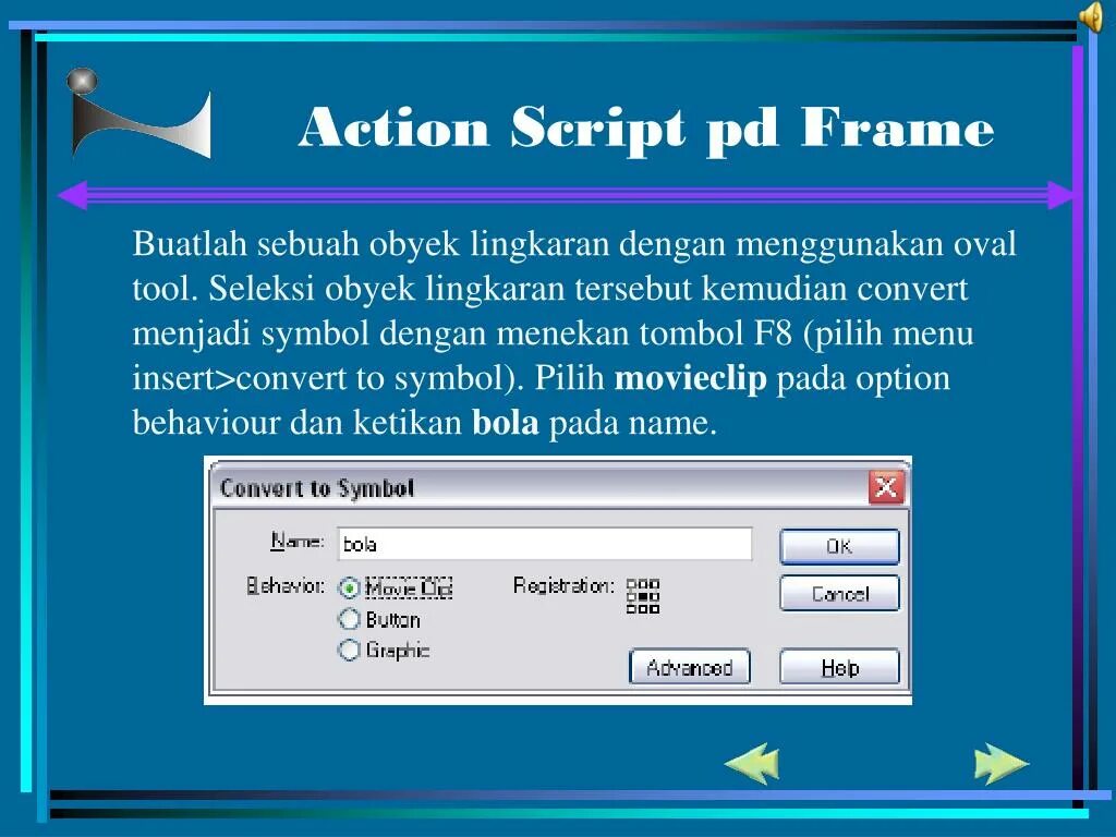 Active scripting