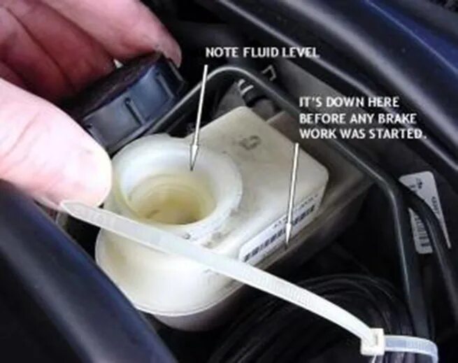 Fill fluid. Fill fluid