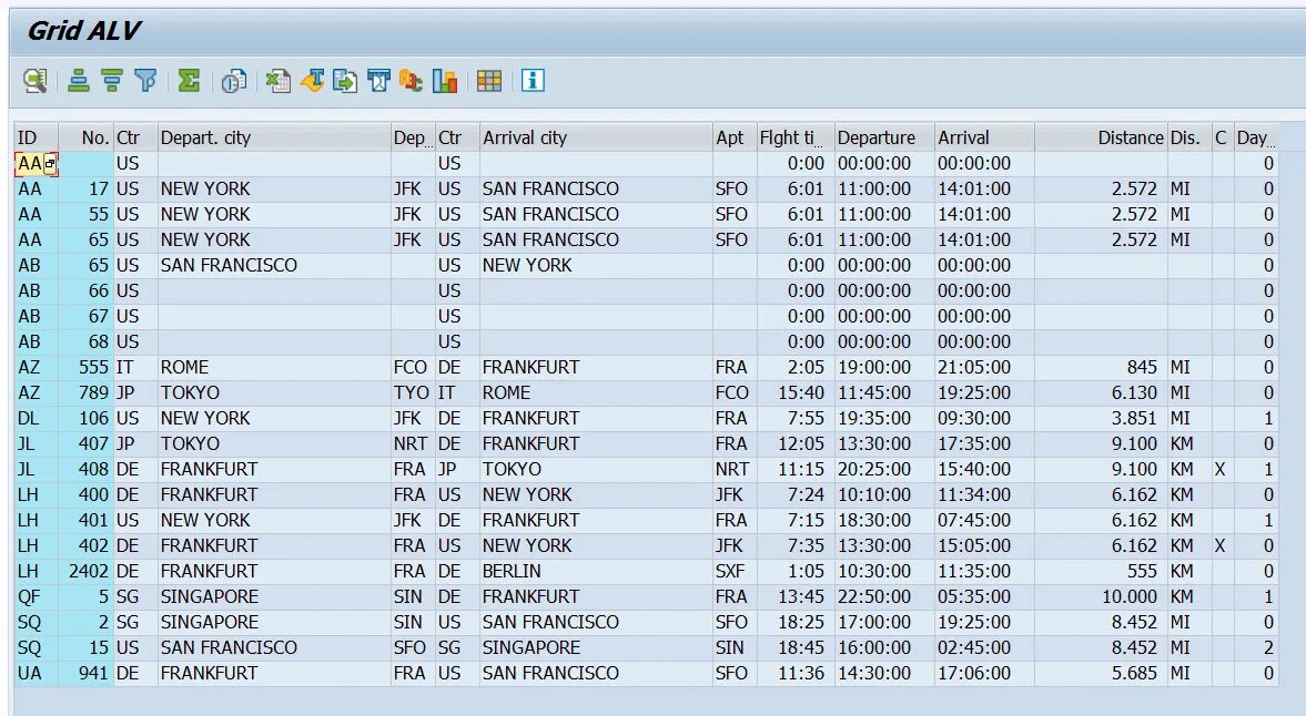 Grid sap. Alv grid. alv-отчет. abap цвета alv. abap color grid.