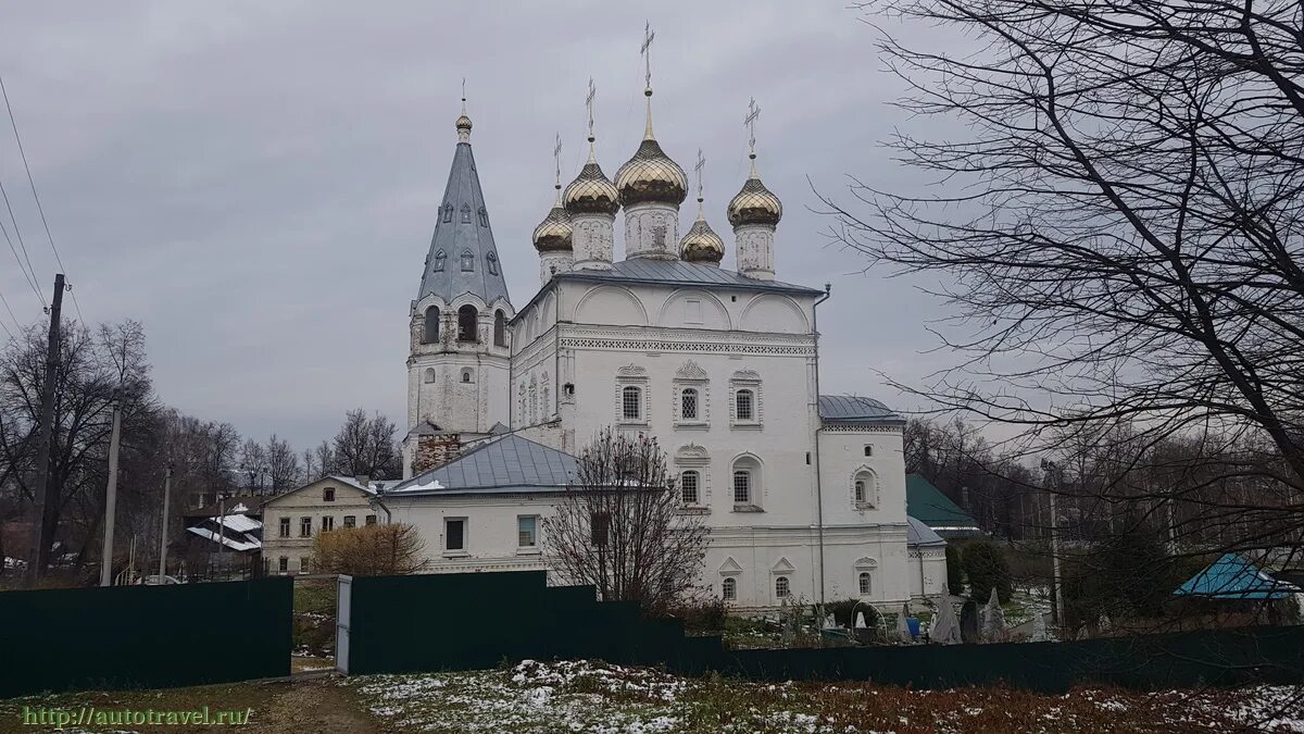 Погода вязники владимирской области на 14. Благовещенский монастырь Вязники.