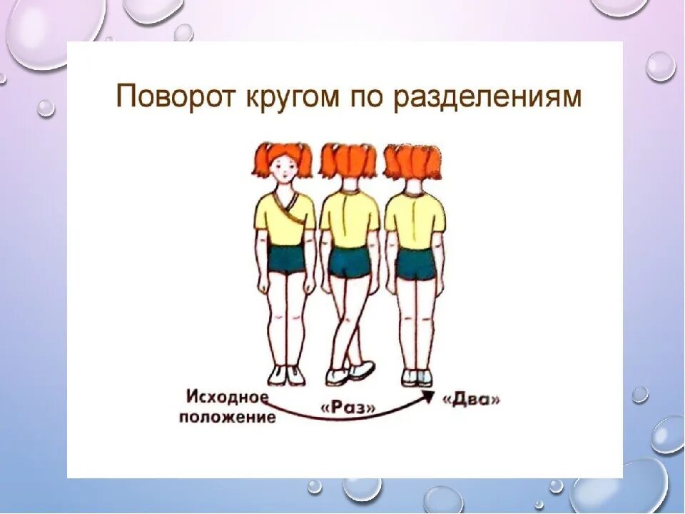 Команда кругом в движении. Строевые упражнения на месте и в движении. Строевые упражнения на уроках физкультуры. Перестроения в движении на физкультуре. Строевые упражнения перестроения.