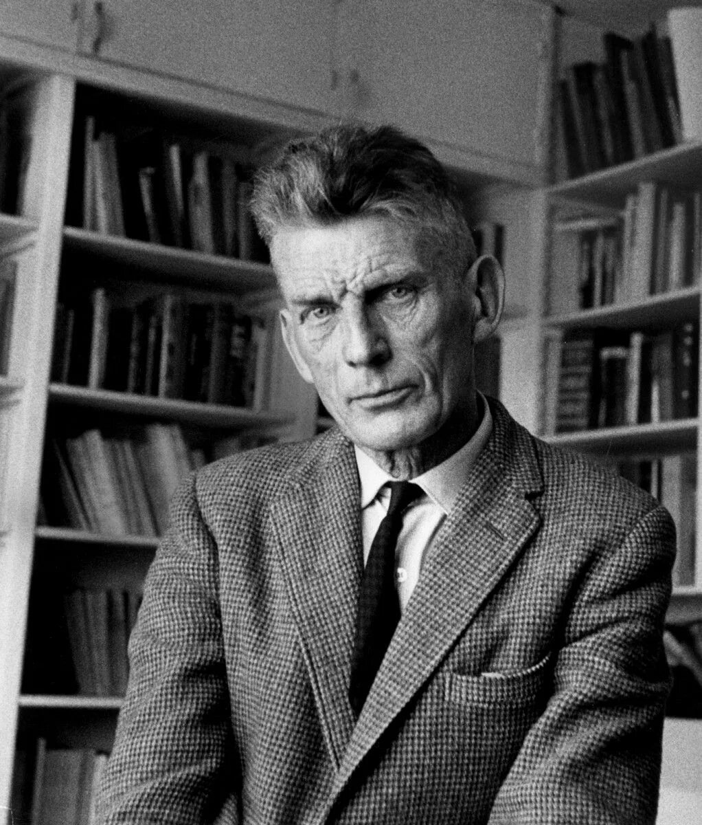 Писатели. Беккет. Samuel Beckett. Сэмюэл Беккет (1906-1989). Сэ́мюэл Бáркли Бе́ккет.
