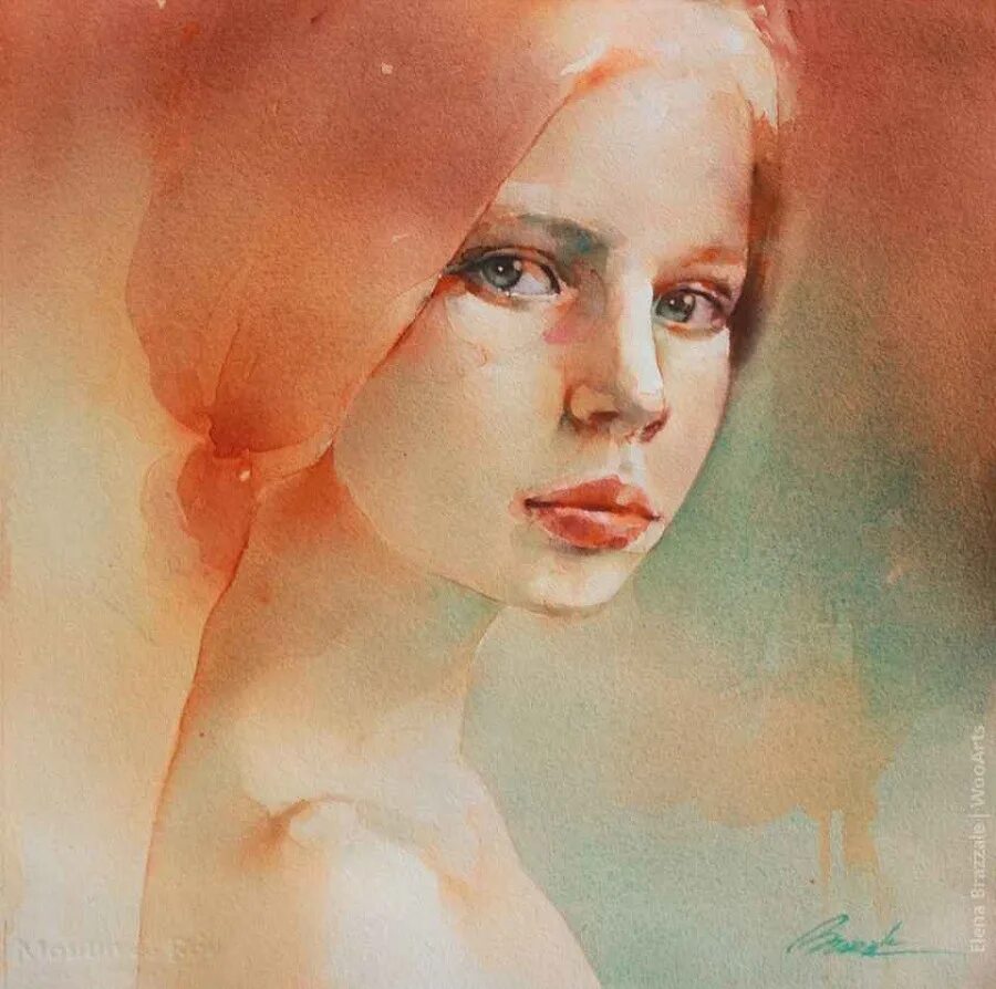 Elena Brazzale акварель. Портретисты акварелисты. Елена Резаева живопись. Елена Браззале художник картины