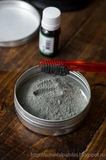 Зубная паста своими руками