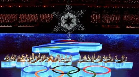 Открытие олимпийских игр по телевидению