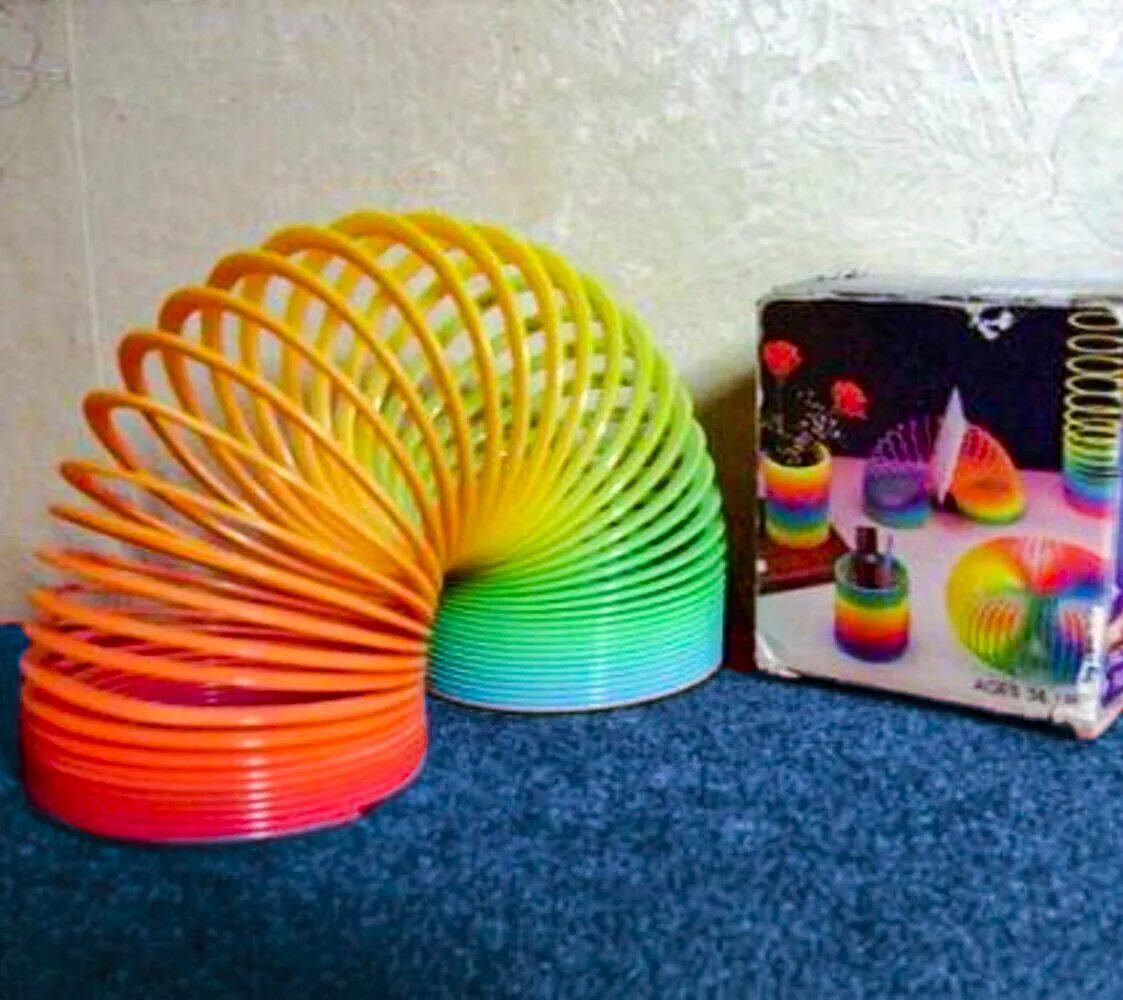 радуга 90 х. пружинка радуга 90-е. слинки пружинка 90е. радуга 90 х. слинки 90е.