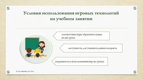 Игровые технологии на уроке русской литературы