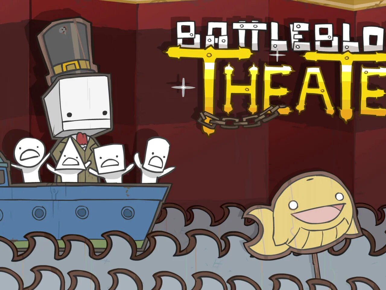 Let me block. BATTLEBLOCK Theater игра. BATTLEBLOCK Theater корабль. BATTLEBLOCK Theater обложка. BATTLEBLOCK Theater the Behemoth.