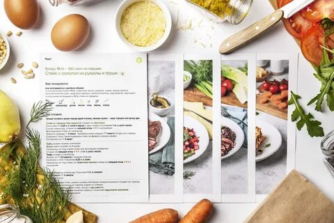 Фото меню рецептов