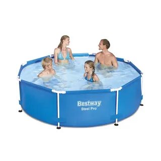 Бассейн bestway круглый каркасный