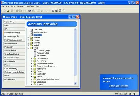 Microsoft axapta срок внедрения