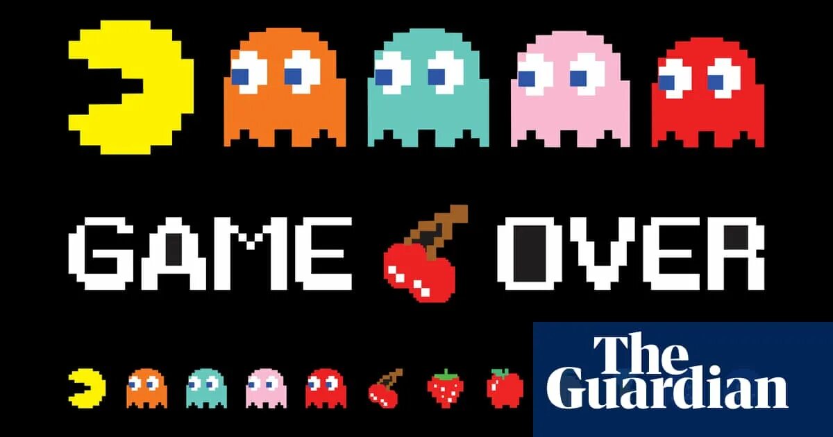 Пакман гейм овер. Pac man game over. Game over пиксельная. Гейм овер прикол.