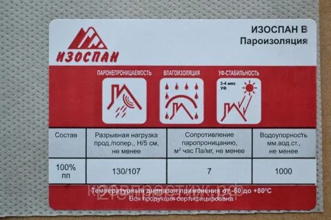 Изоспан область применения