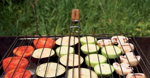 Для жарки овощей на мангале