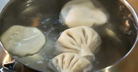 Как разогреть хинкали