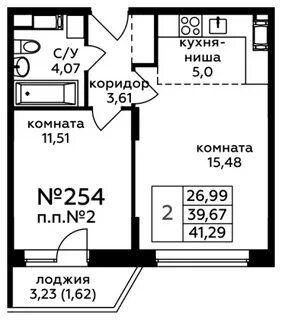 1 комнатная квартира зеленые аллеи