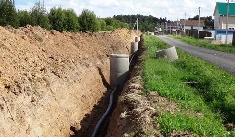 Линия водоснабжения