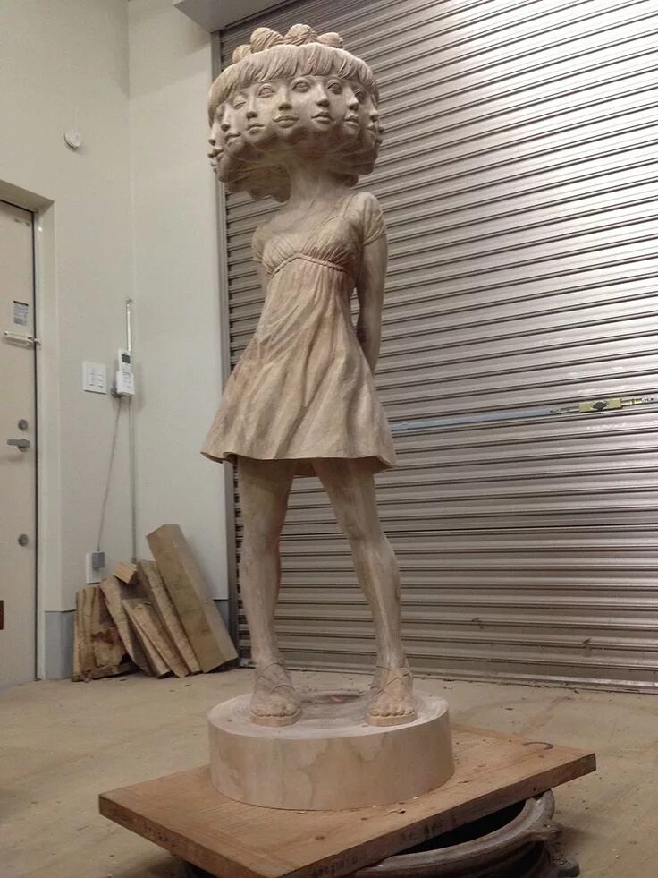 Create a sculpture
