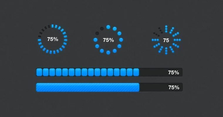 Индикатор загрузки. Полоса загрузки. Шкала загрузки. Прогресс бар. Загрузка скопировать