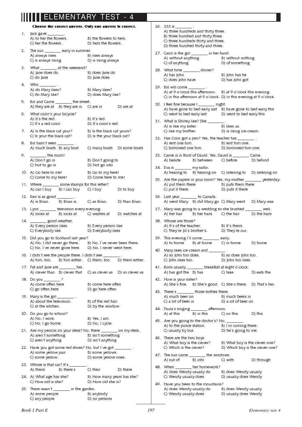 Test for intermediate level. Elementary pre-intermediate placement test ответы. тест по английскому с intermediate на upper intermediate. pre-intermediate тест 1.
