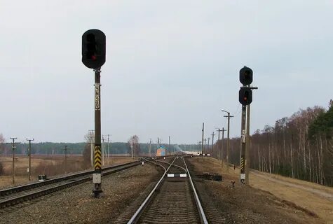 Групповой светофор на жд