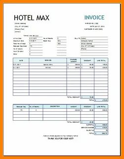 Hotel bill