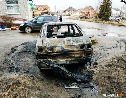 Ваз 2112 горит