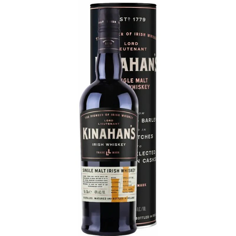 Виски Kinahan's, ll Single Malt, in tube, 0.7 л. Виски Кинаханс 0.7. Kinahan Malt Single виски. Kinahans Irish Whiskey Single Malt 0.7. Kinahans irish